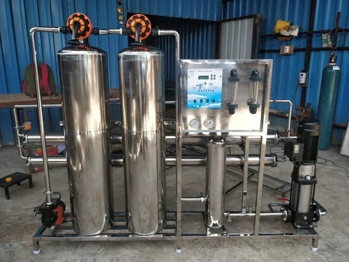 1000 LPH INDUSTRIAL SS RO PLANT